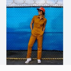 ATWYLD Pit Crew Jumpsuit Golden Khaki Small